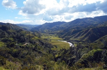 So lush and green, the Andean foothills