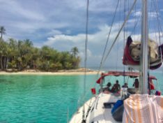 Recovering at sea, San Blas Islands