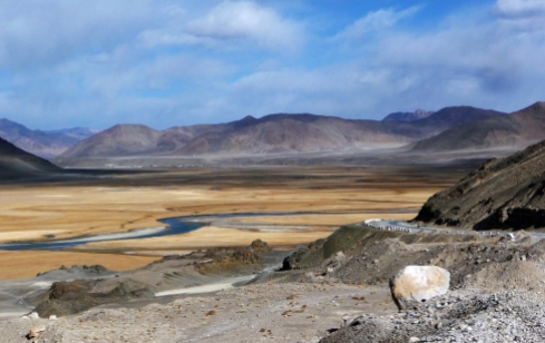 The Pamir plateau at 4,000m, Tajikistan